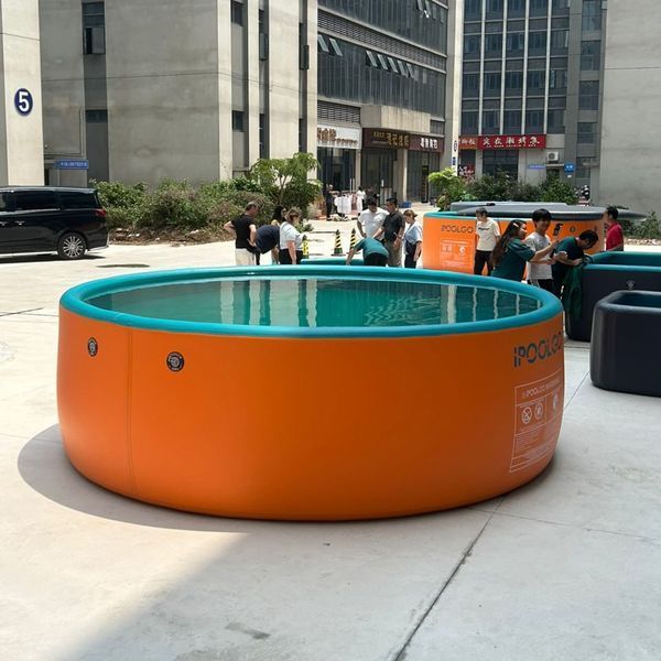 Басейн IPOOLGO POOL, розмір 3.0 x 1.2 м, колір ORANGE RPO-03 фото