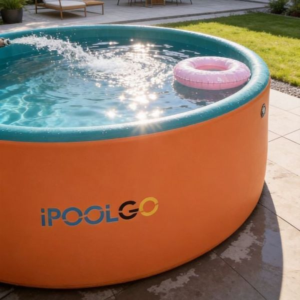Басейн IPOOLGO POOL, розмір 3.0 x 1.2 м, колір ORANGE RPO-03 фото