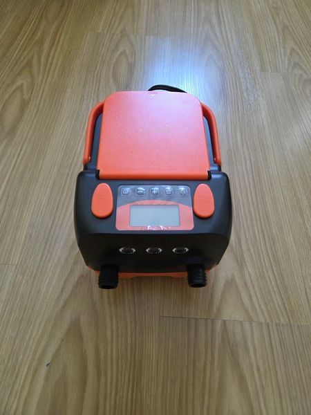 Електричний насос iPoolGo для надувних басейнів Intelligent DC Electric Pump IP 790 (Emerald Grey та Orange) AP-01 фото