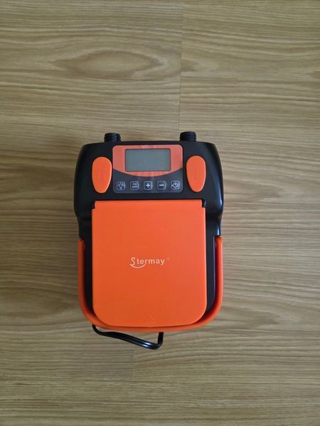 Електричний насос iPoolGo для надувних басейнів Intelligent DC Electric Pump IP 790 (Emerald Grey та Orange) AP-01 фото