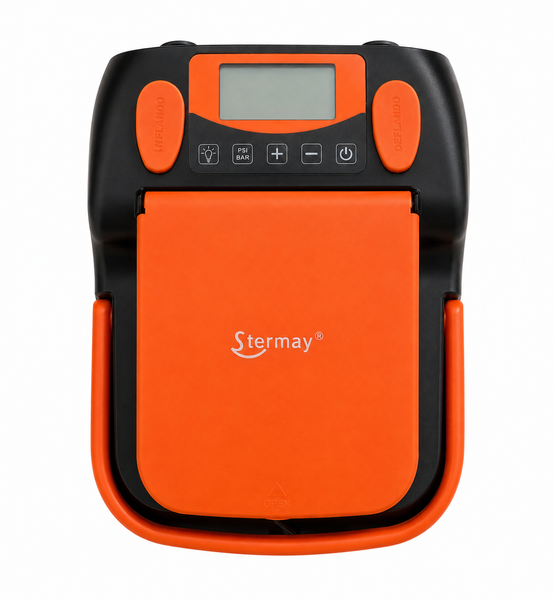 Електричний насос iPoolGo для надувних басейнів Intelligent DC Electric Pump IP 790 (Emerald Grey та Orange) AP-01 фото