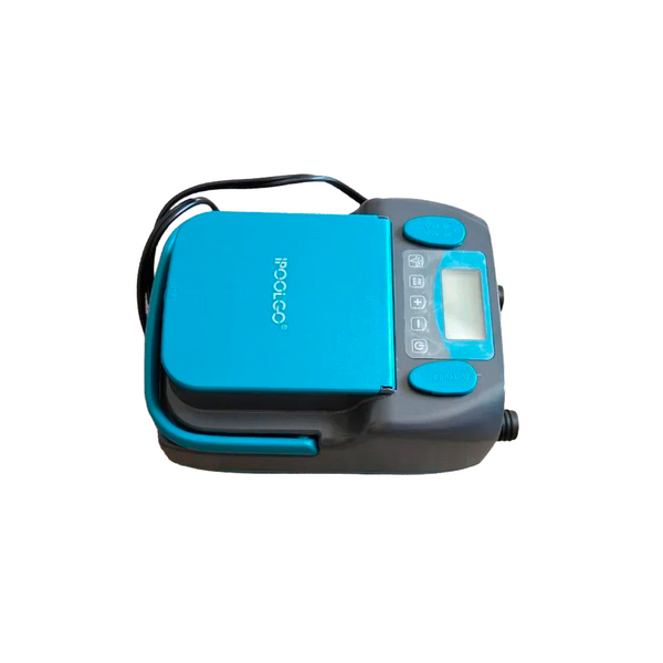 Електричний насос iPoolGo для надувних басейнів Intelligent DC Electric Pump IP 790 (Emerald Grey та Orange) AP-01 фото