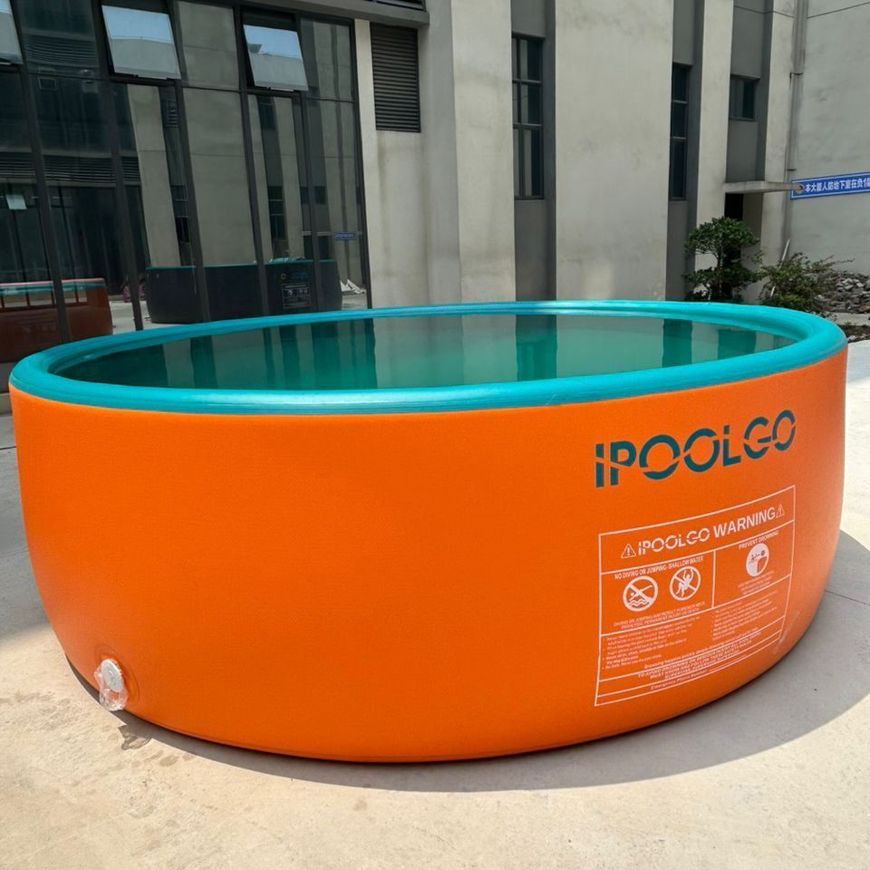 Купить Бассейн IPOOLGO POOL, размер 3.7 x 1.2 м, цвет ORANGE RPO-04 в ...
